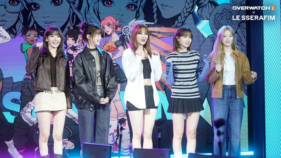 오버워치2 x 르세라핌 콜라보 쇼케이스 현장들_1.jpg