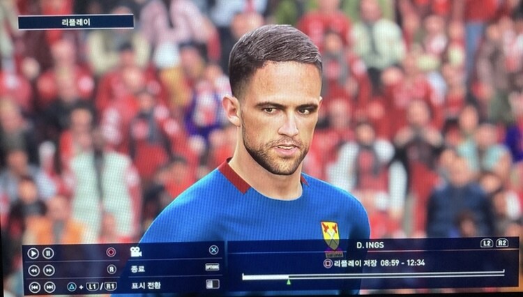 PS4) 위닝2019, 웨스트햄으로 EPL플레이중 (vs 리버풀)_1.jpg