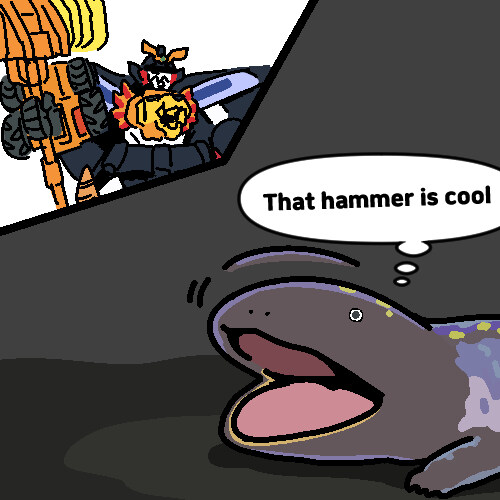 몬헌?) 좀 많이 강해진 와일즈 해머_1.jpg