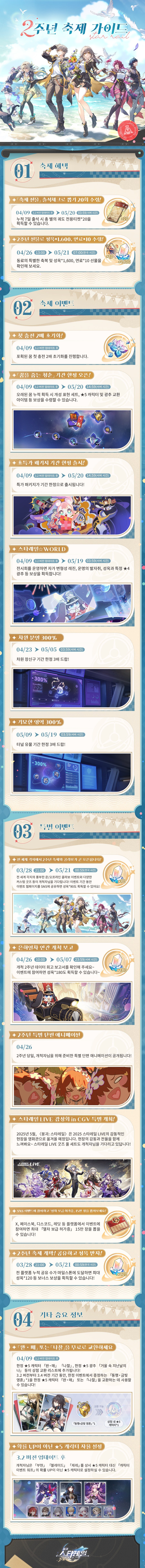 [붕괴: 스타레일] 2주년 이벤트 일람, 프리뷰 스페셜 프로그램 정보_1.jpg