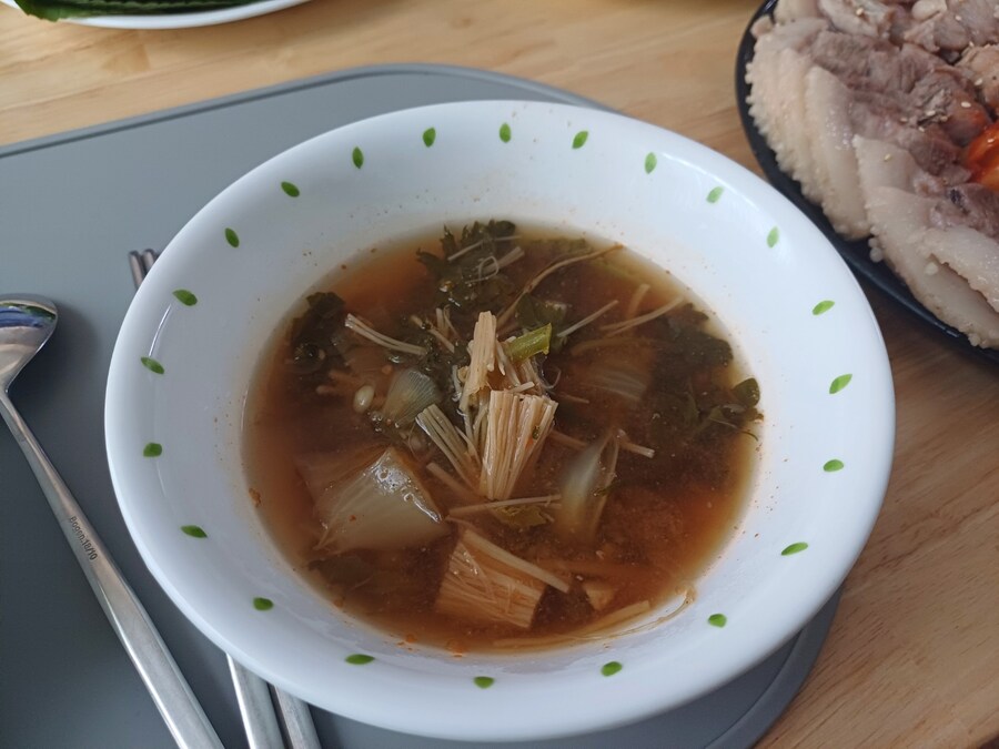 주말에 해먹은 돼지 덜미살 수육_3.jpg