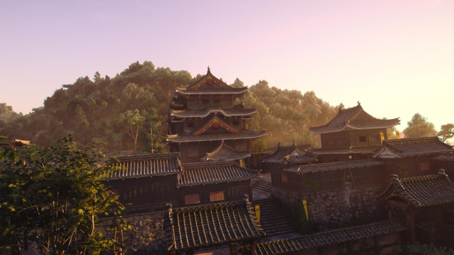 스샷) 어크 섀도우스 - 포토 모드 배경스샷 - 드뎌 오사카성이군요 ㅎㅎ_11.jpg