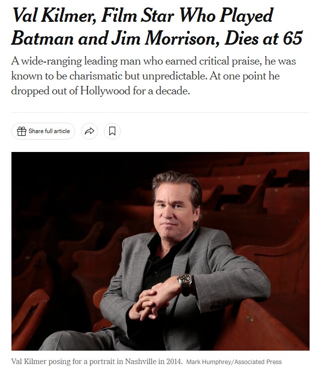 배우 발 킬머 65세로 사망_1.png