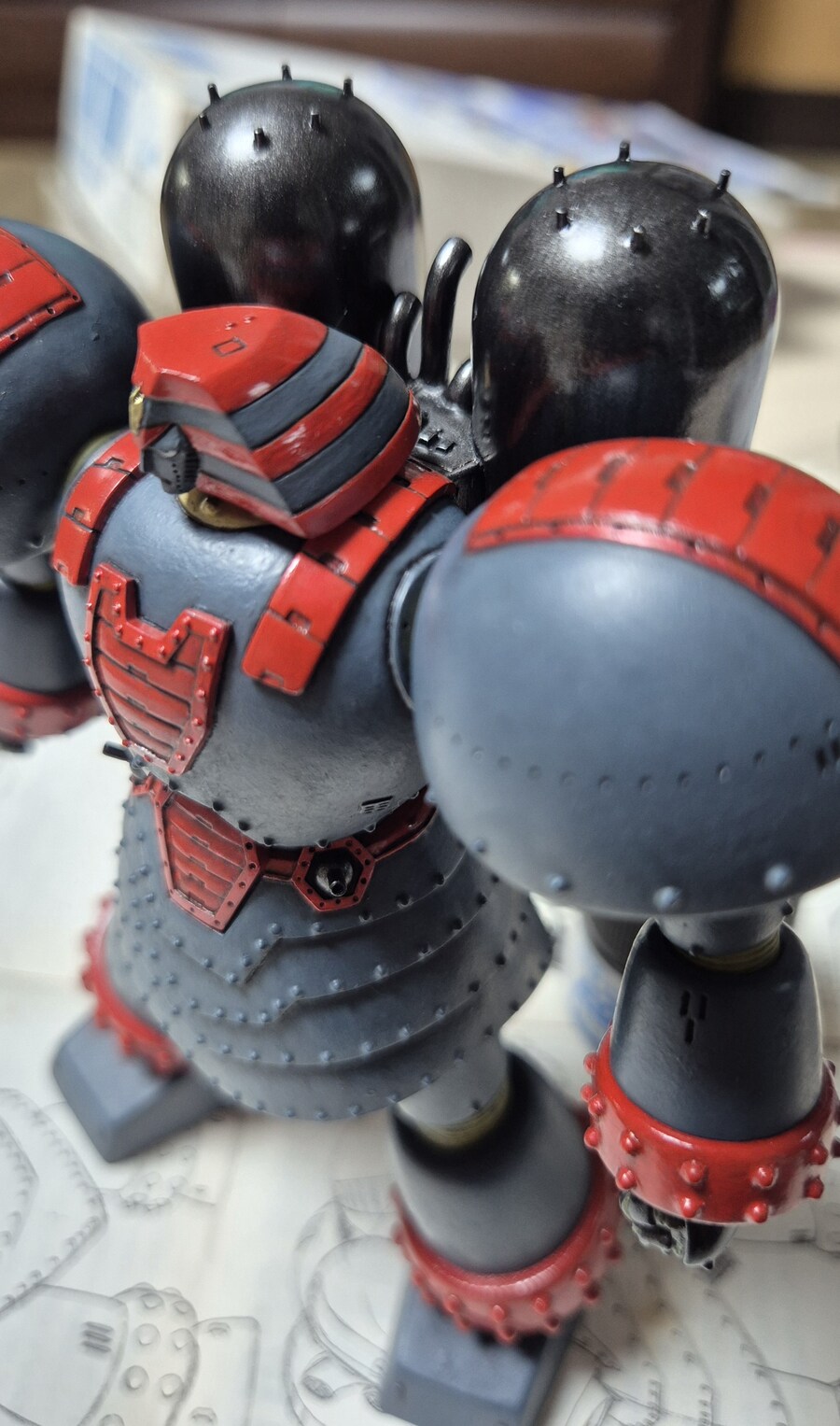 사골 키트 자이언트 로보. 1/220 레진 WAVE社_4.jpg