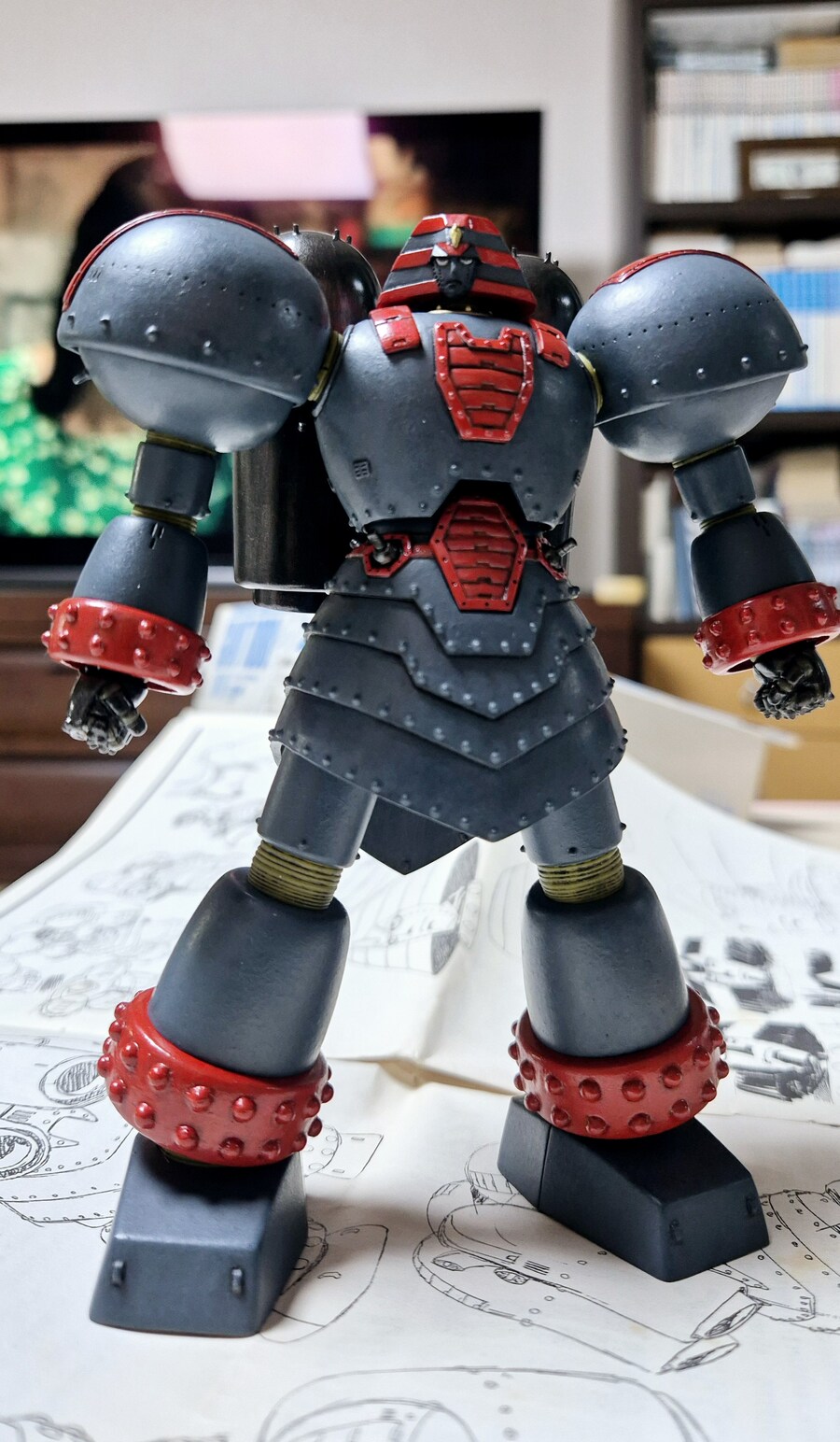 사골 키트 자이언트 로보. 1/220 레진 WAVE社_6.jpg