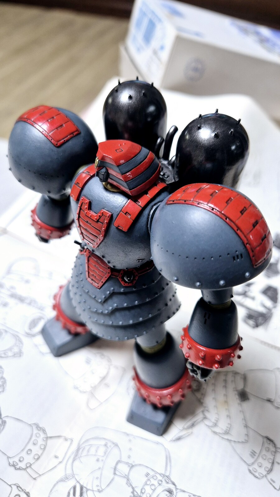 사골 키트 자이언트 로보. 1/220 레진 WAVE社_5.jpg