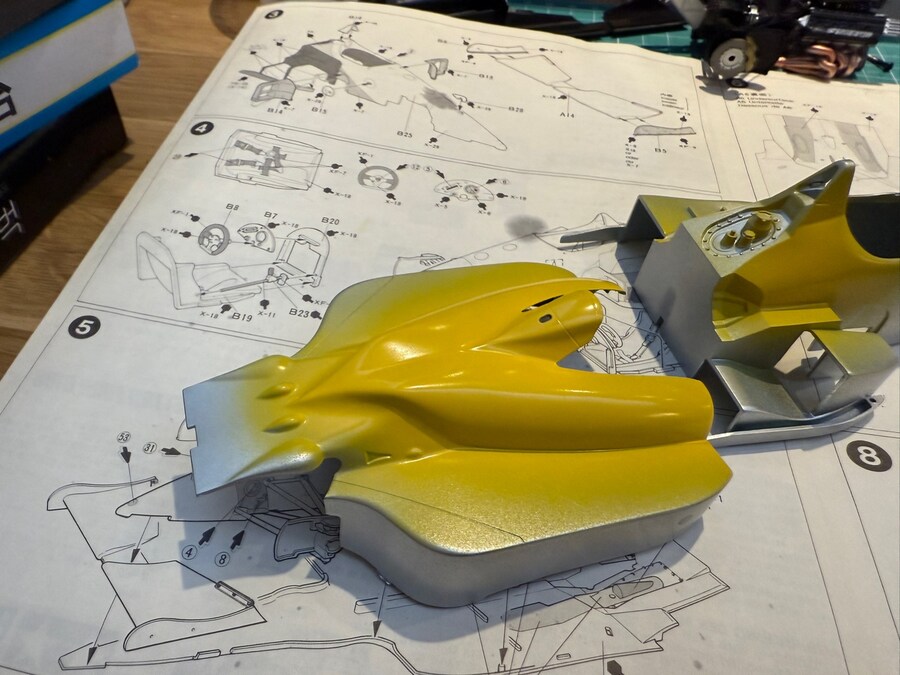 [TAMIYA] 1/20 Benetton Ford B188_4.jpg