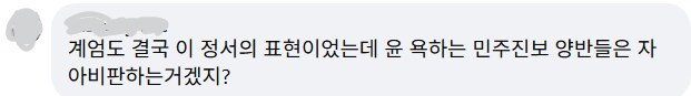 (페이스북) 어떤 유저가 본 민주 및 진보에 의견 : 계엄령에 대한 추가 요소_1.png