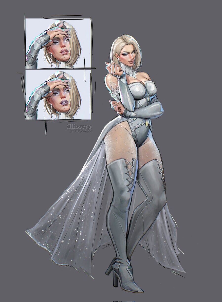 (후방) 마블 라이벌즈 에마 프로스트 공개 이후 엄청난 반응 끌어내다_6.jpg