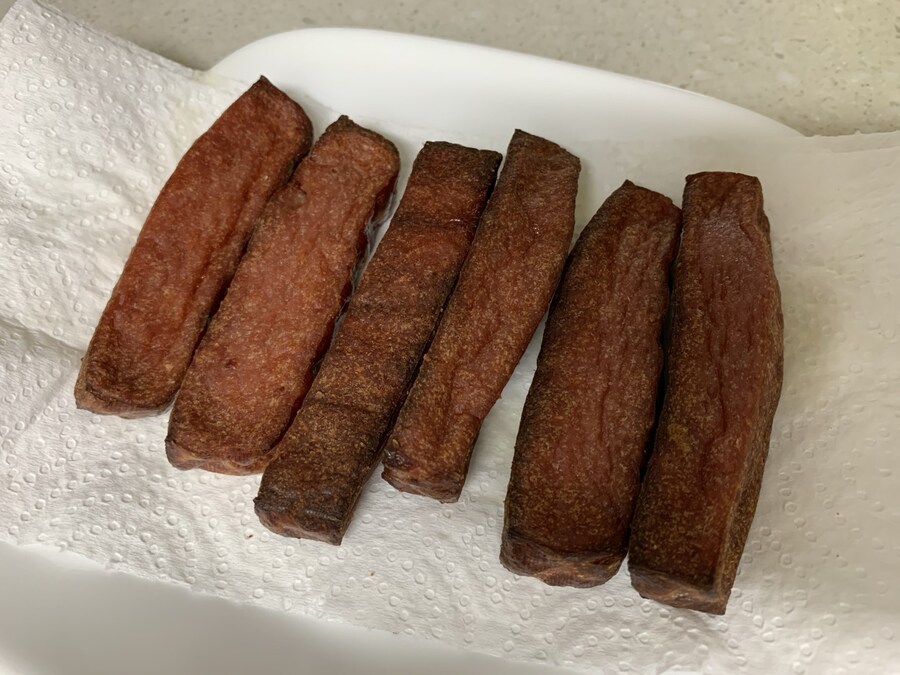 에어프라이어의 기적, 싸구려 프레스햄으로 고급 술안주를 만드노니_7.jpg