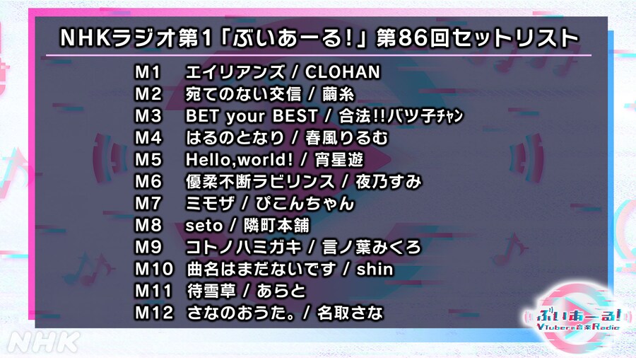 브이아루 84~86회(3/23~4/12) 3회분 세트리 및 플레이리스트_3.png