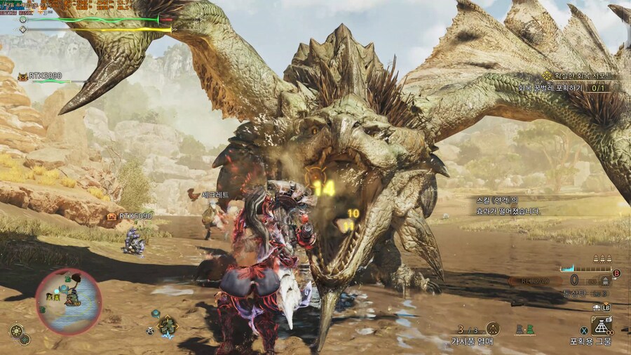 몬스터헌터와일즈 vs리오레이아(상위) rtx5090 고해상도텍스쳐 4kdlaa풀옵_1.jpg