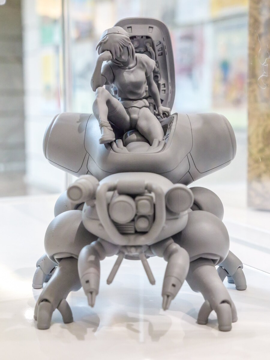 [맥스팩토리] PLAMAX 공각기동대 쿠사나기 모토코 with후치코마 전시 이미지_2.jpg