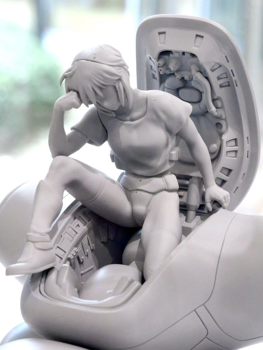 [맥스팩토리] PLAMAX 공각기동대 쿠사나기 모토코 with후치코마 전시 이미지_3.jpg