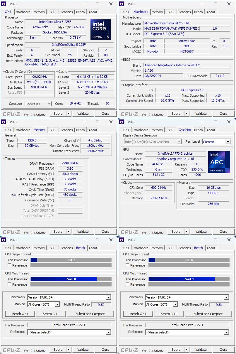 MSI MAG Z890 토마호크 WIFI 메인보드 인텔 225F 사용기_21.jpg