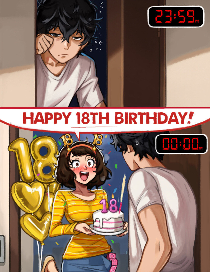 페르소나5) 주인공의 18세 생일을 축하하는 선생님_1.jpg