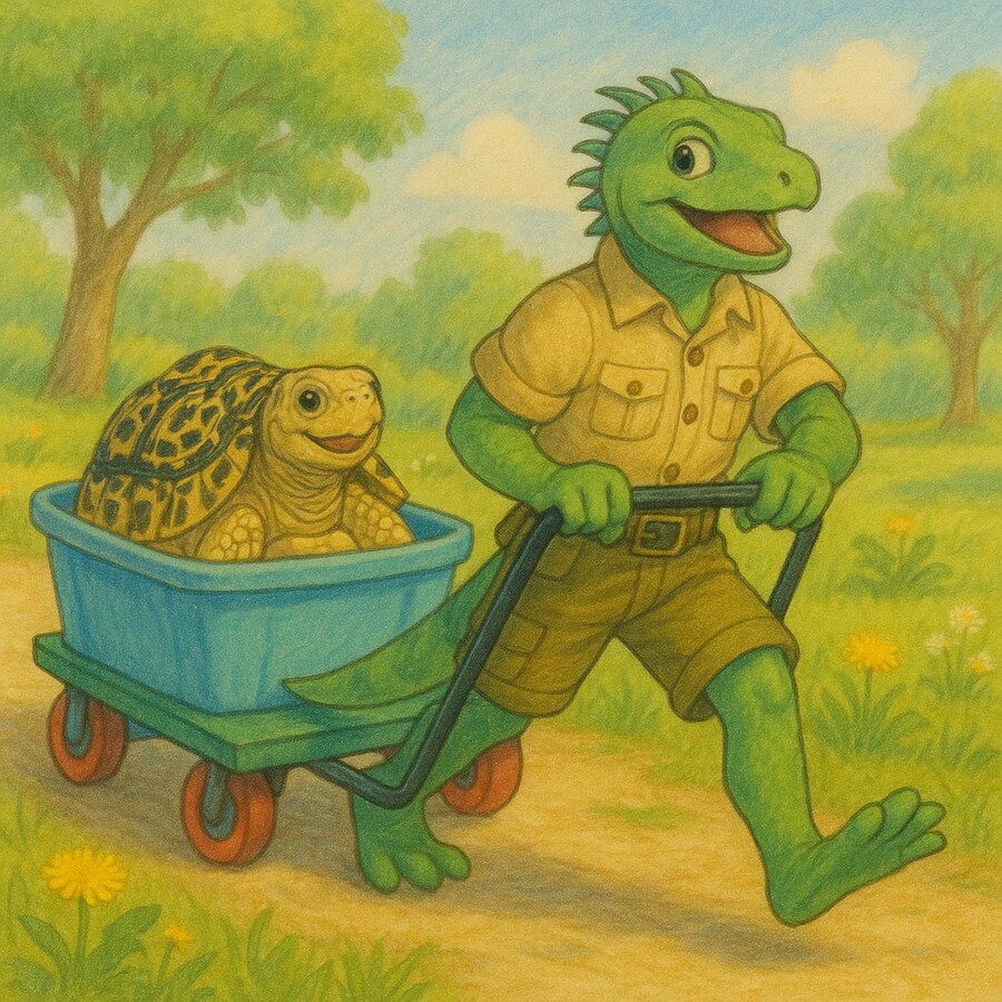 (스압주의)레오파드 육지거북이 골드 대리고 산책 나왔습니다._47.png