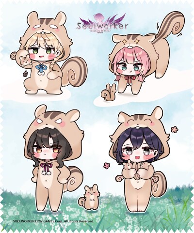 [네이버] 소울워커 동글동글 다람쥐 신상 굿즈 판매 안내 (가격 다양)_4.png