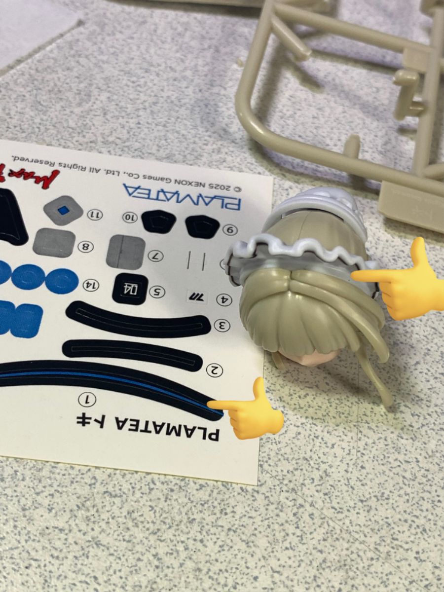 [맥스 팩토리] PLAMATEA 블루 아카이브 - 토키 조립 리뷰_6.jpg