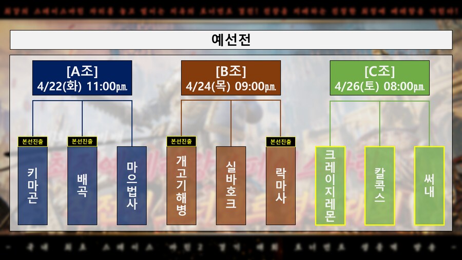 국내 최초 스페이스마린2 토너먼트 예선전의 마지막 대미를 장식할 C조 경기_3.png