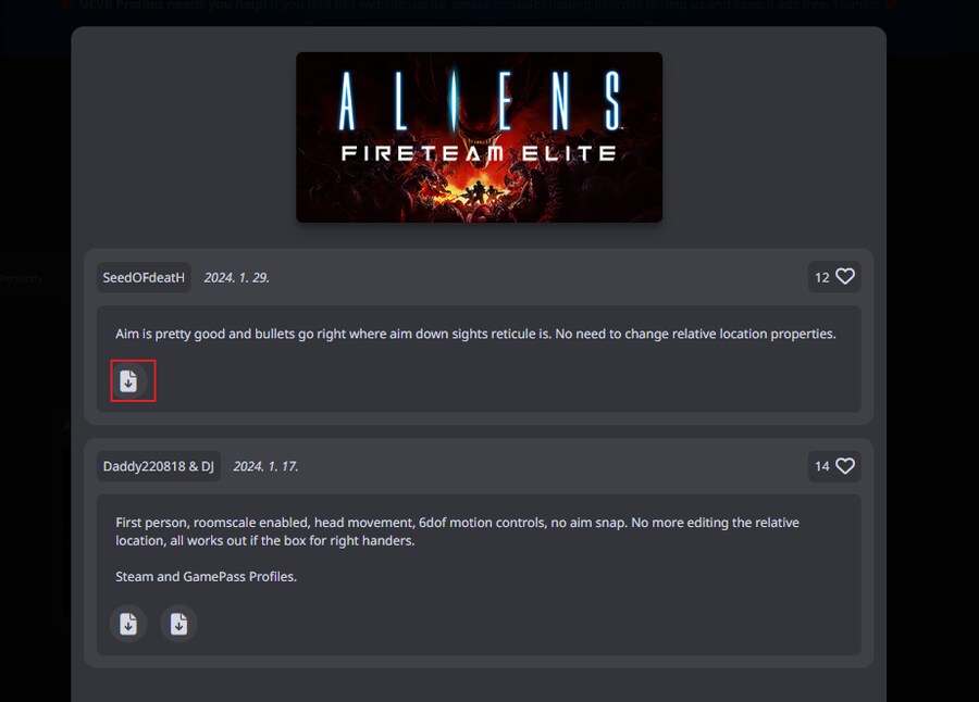 [UEVR] 에이리언 파이어팀 엘리트 VR로 플레이 - 메타퀘스트3 호환 A급_11.png