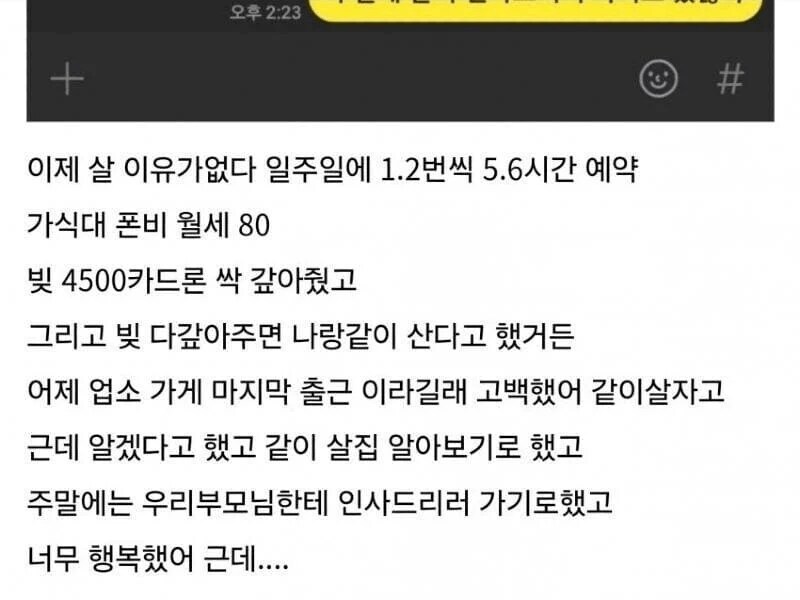 업소녀 4500만원 대신 갚아준 노가다갤럼.jpg_4.png