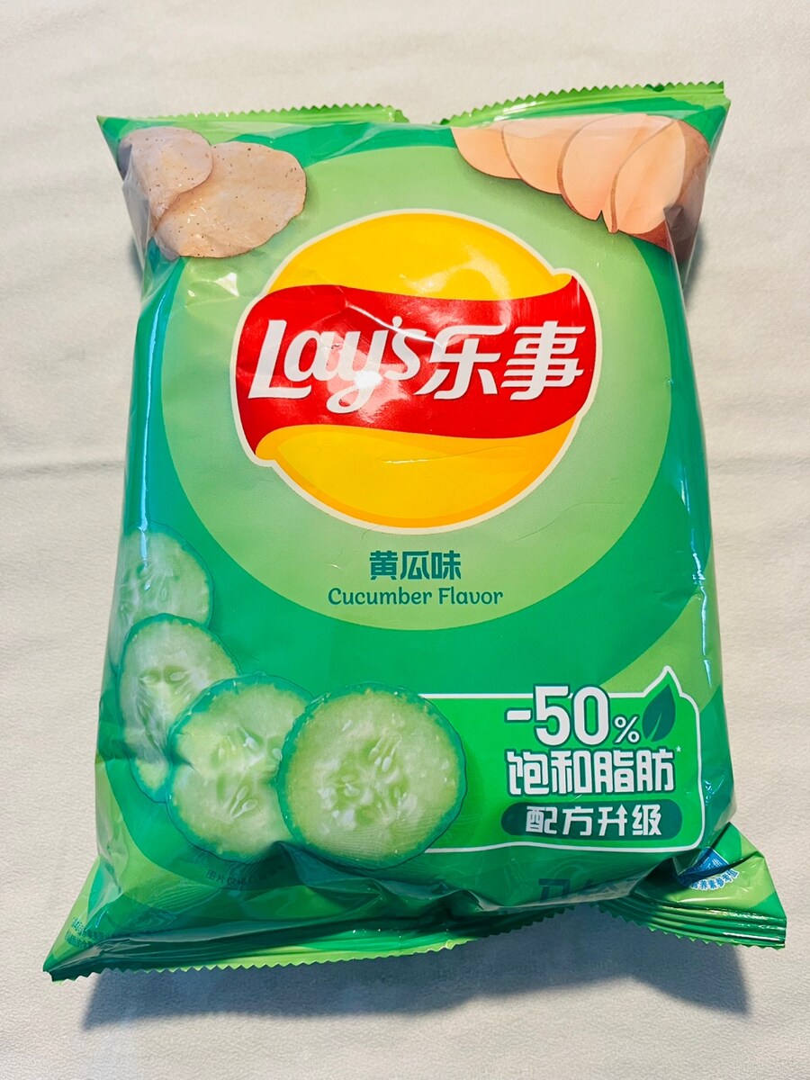 중국 오이맛 레이즈 감자칩 & 분유맛 음료_1.jpg