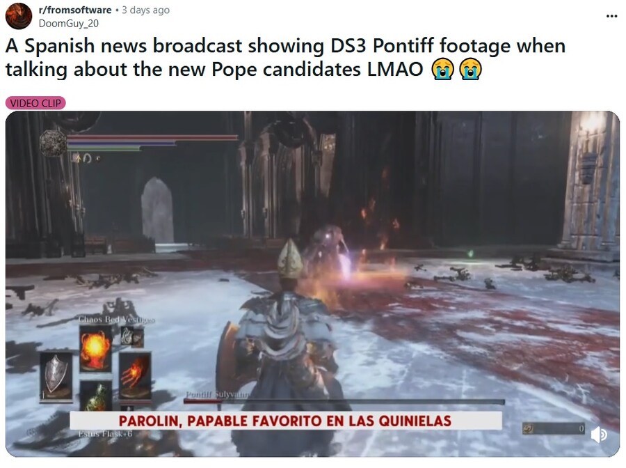 스페인에서 다크소울3 활용해 콘클라베를 묘사_1.jpg