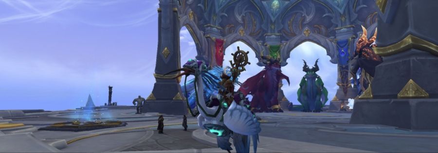 와우 11.1.7 새로운 교역소 탈것 - 은빛 학의 고삐_1.jpg