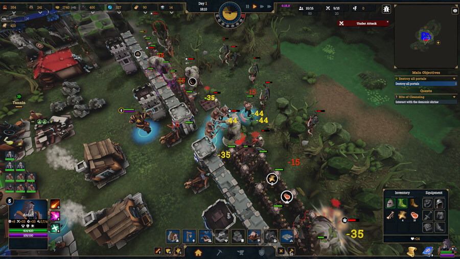 영웅 기반 RPG 도시 건설 게임 "다폴(Darfall)" 스팀 출시_7.jpg