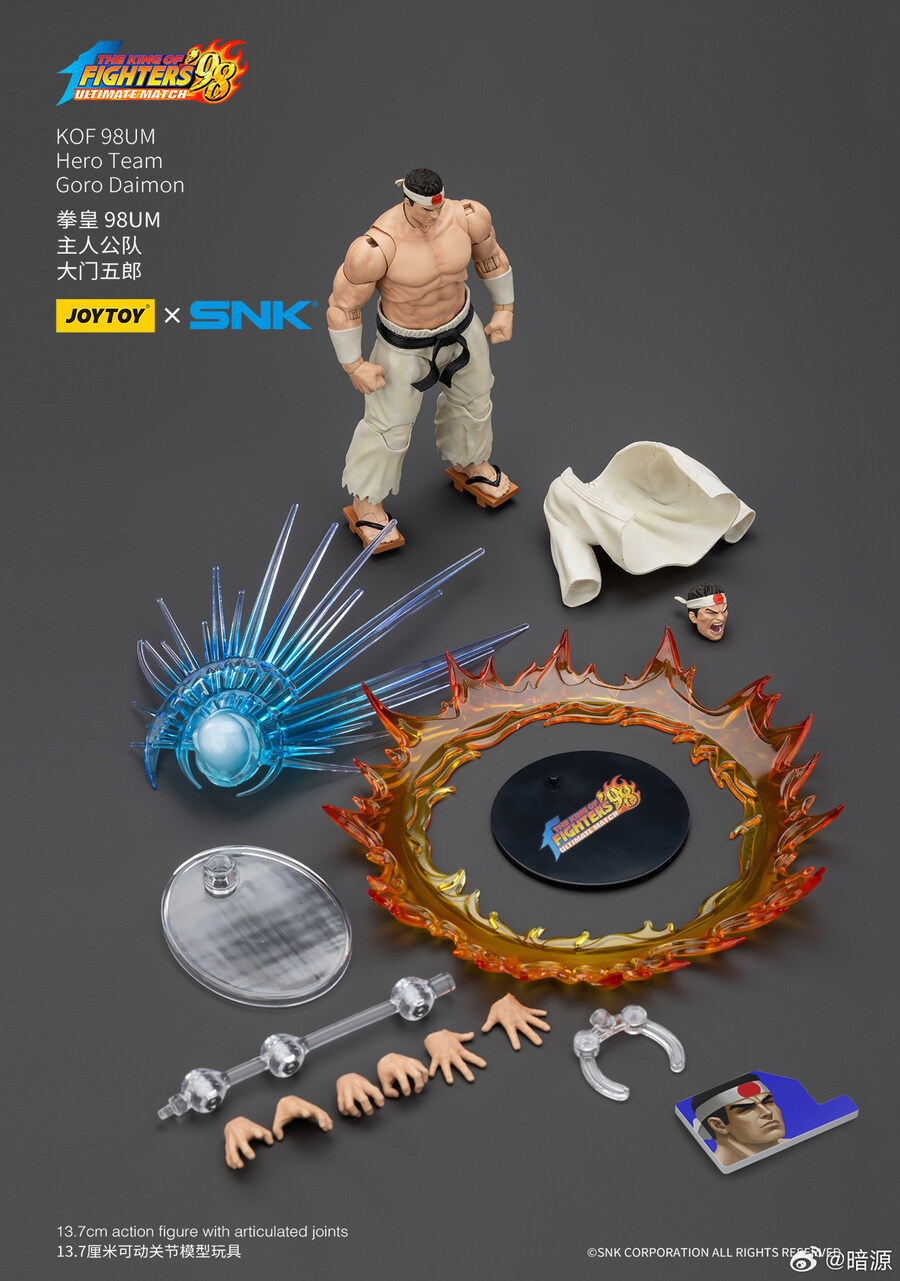 [조이토이] 1/18 KOF 98 UM - 쿄, 고로, 베니마루_22.jpg
