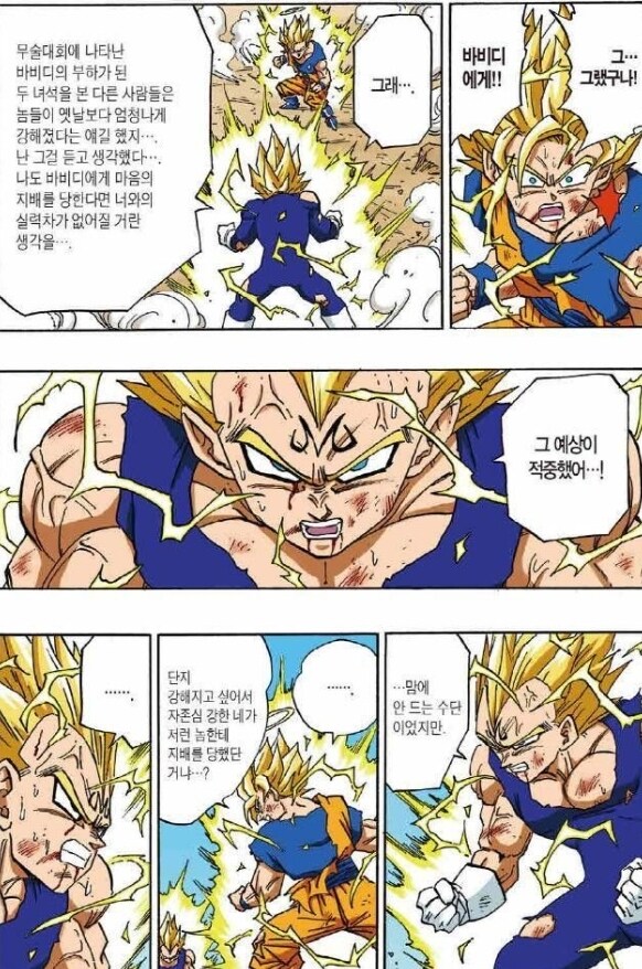 마인베지터의 처절한 대사들