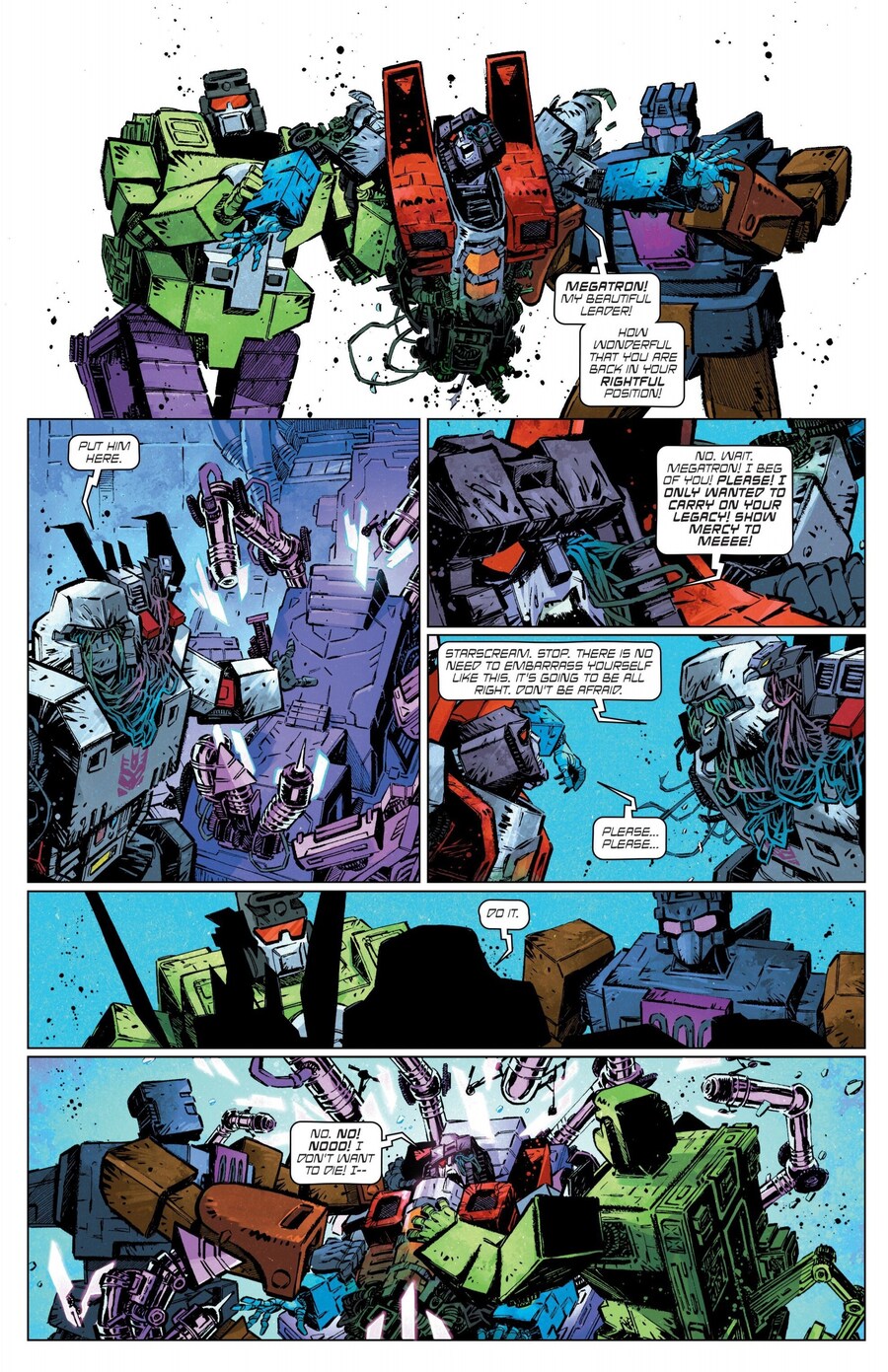 트랜스포머 그들이 죽다 살아난 이들을 대하는 법