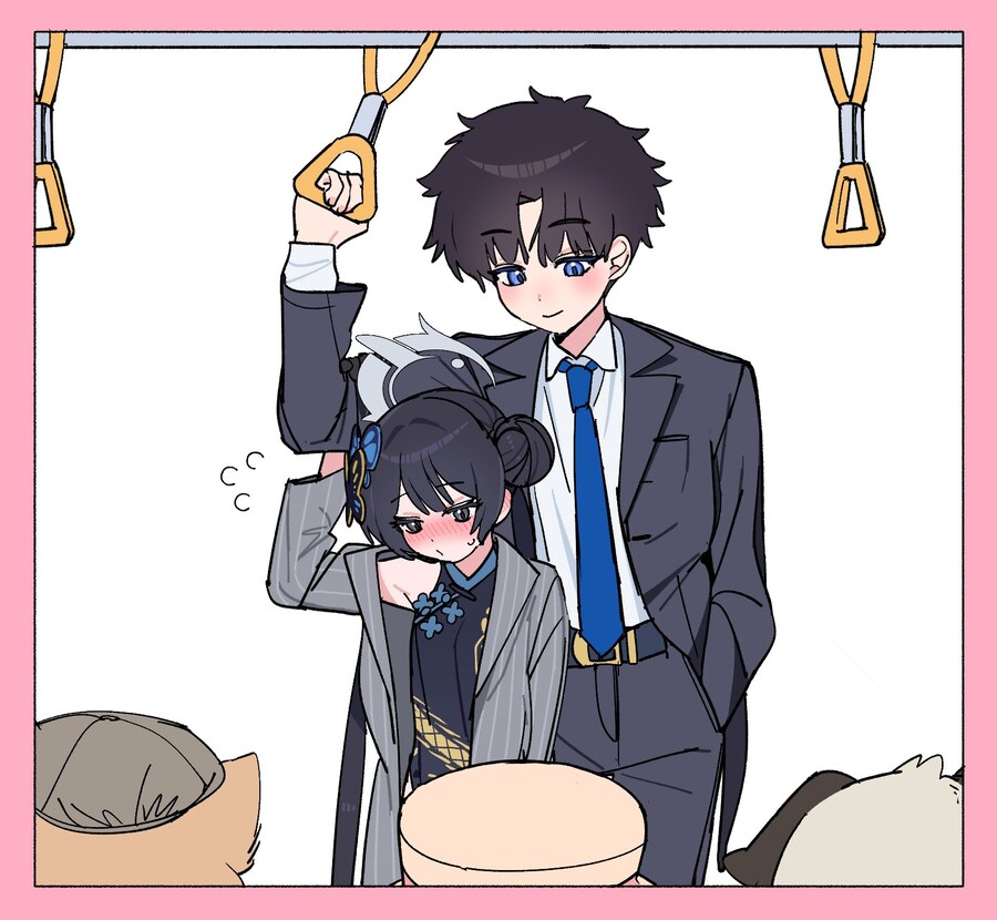 블루아카) 키사키가 요망하게 행동하는.manwha_2.jpg