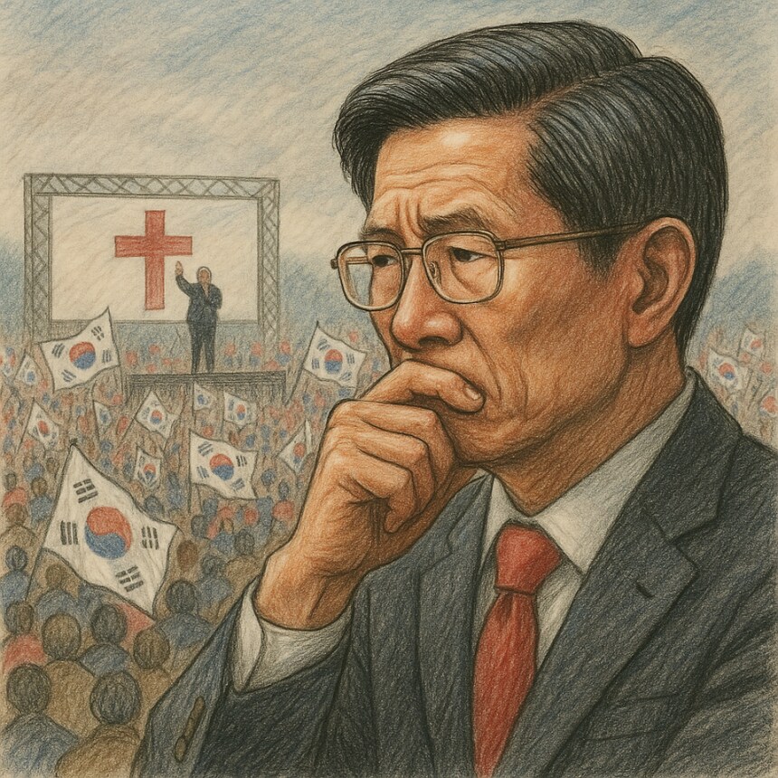 끊지도, 품지도 못하는…김문수 '전광훈 딜레마'_1.png