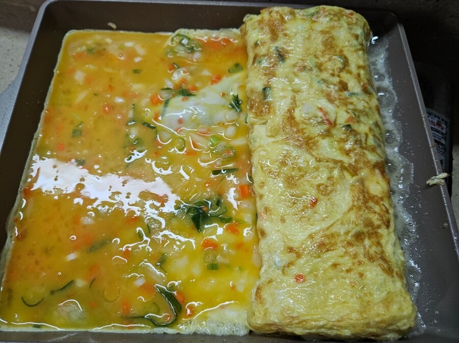 직장에서 3천원으로 해먹는 점심 김치찌개 계란말이_6.jpg