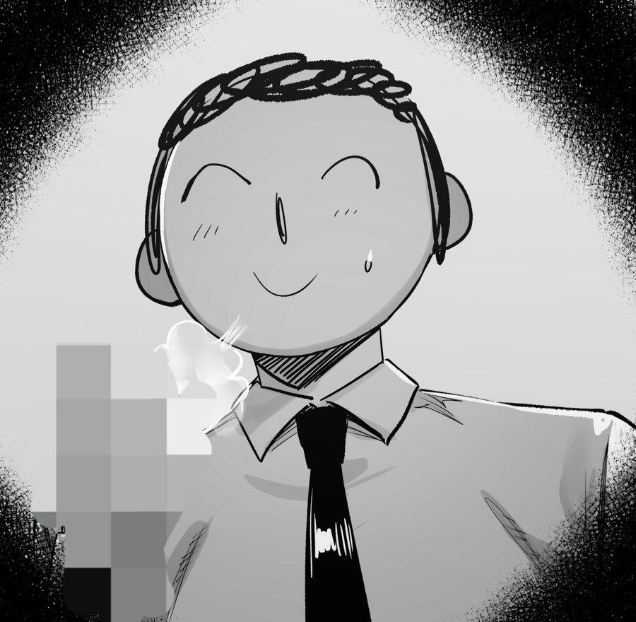 블루아카) 스케반을 잡으려다 벽에 끼인 칸나.manhwa_4.jpg