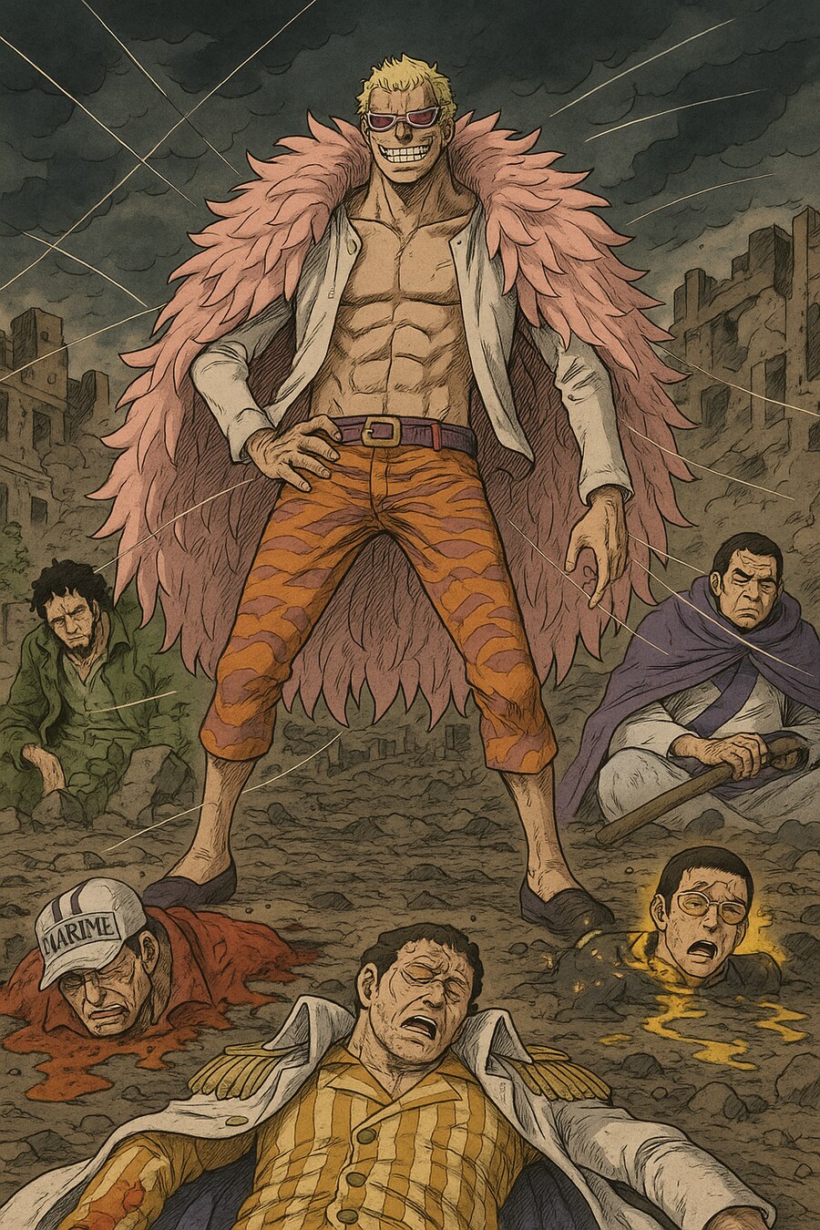 원피스 1151화 스포)해군본부가 점령당한 날_1.png