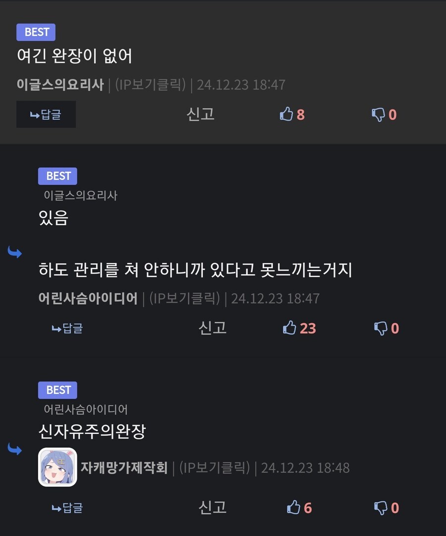 유게 완장 근황.jpg