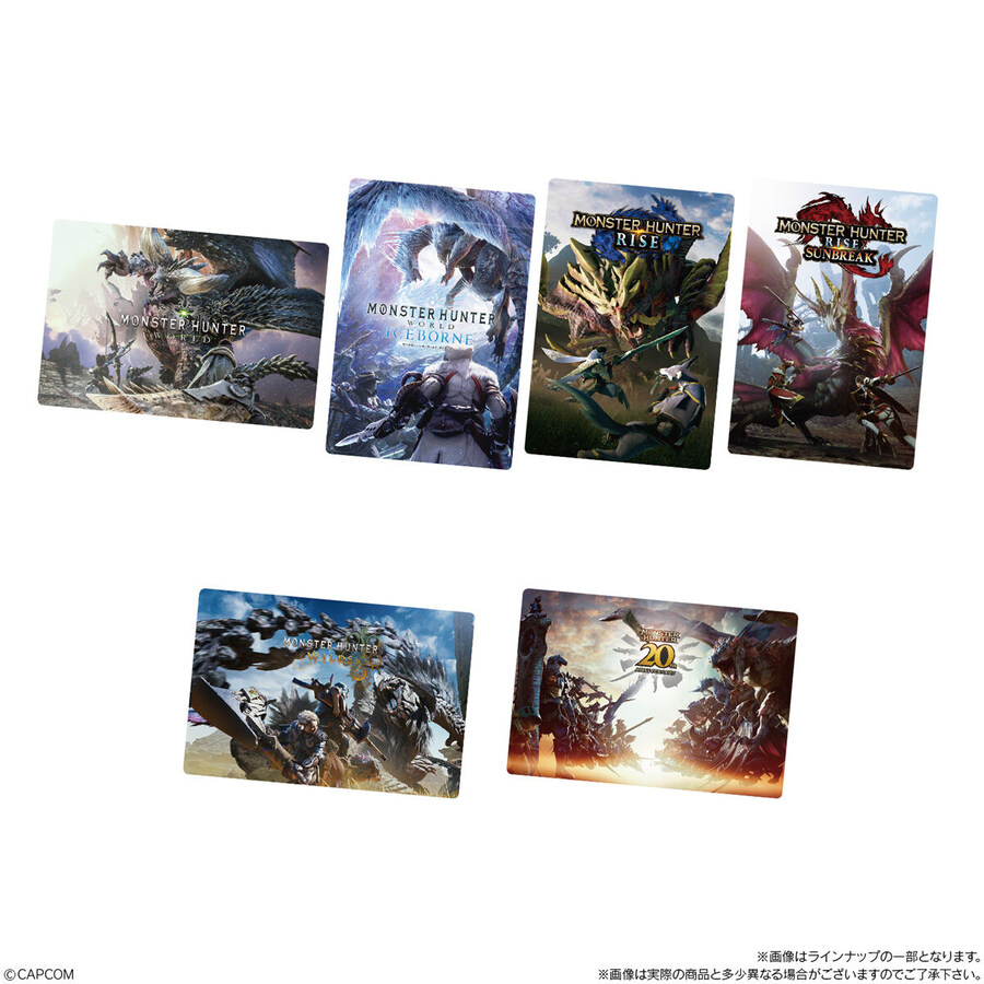 몬스터 헌터 20th Anniversary 카드 웨하스. 한국 발매_4.jpg