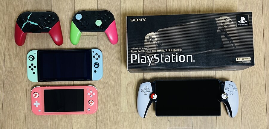 오랜만에 꺼낸 스위치+프로콘 업데이트와 핸드헬드기기_1.jpg