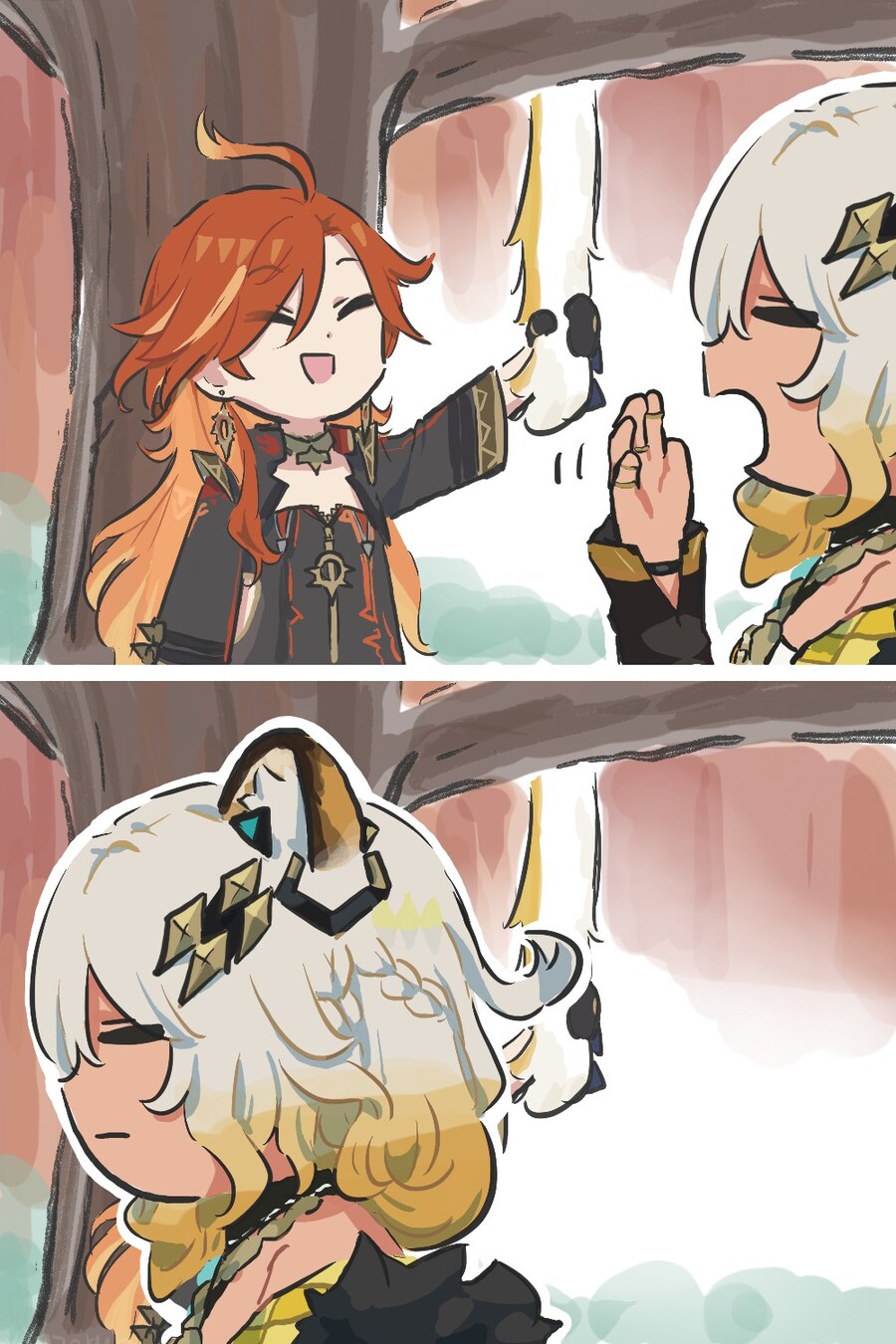 [원신, 젠레스 존 제로] 하찮은 작가- 실로닌의 꼬리를 잡은 누구._1.jpg