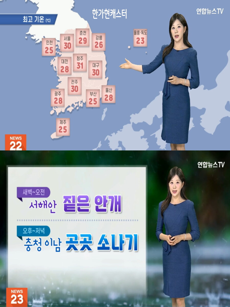 휴일, 내륙 30도 안팎 더위(충청 이남 곳곳 소나기, 다음주 한여름 더위)_5.jpg