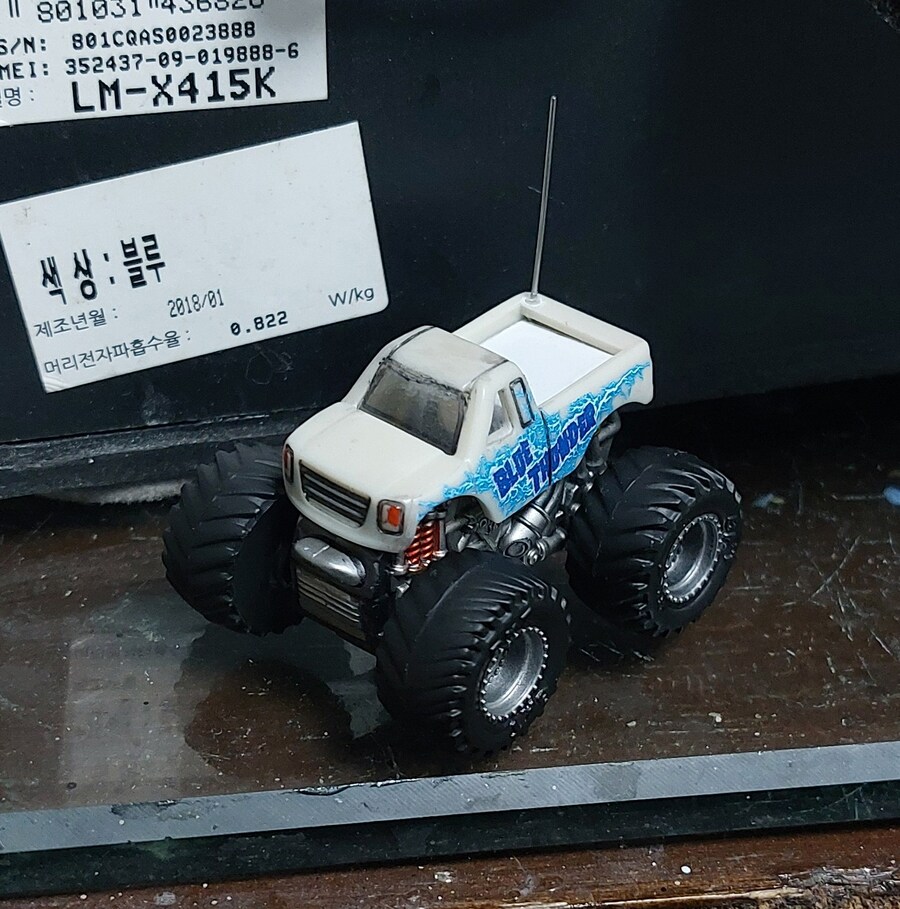 [1/12 알씨카] 몬스터잼 블루썬더 커스텀._5.jpg