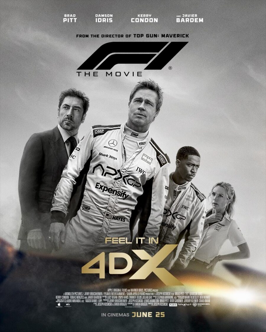 'F1 더 무비' 타임스퀘어 광고,4DX 포스터_1.png