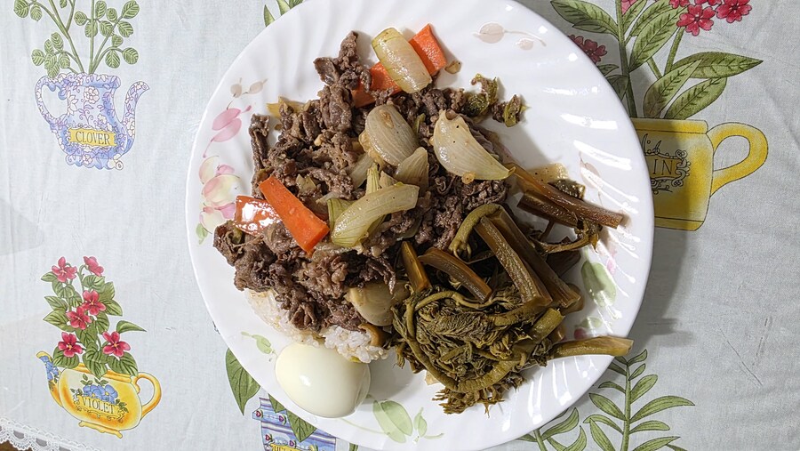 집밥) 불고기, 두릅장아찌_1.jpg