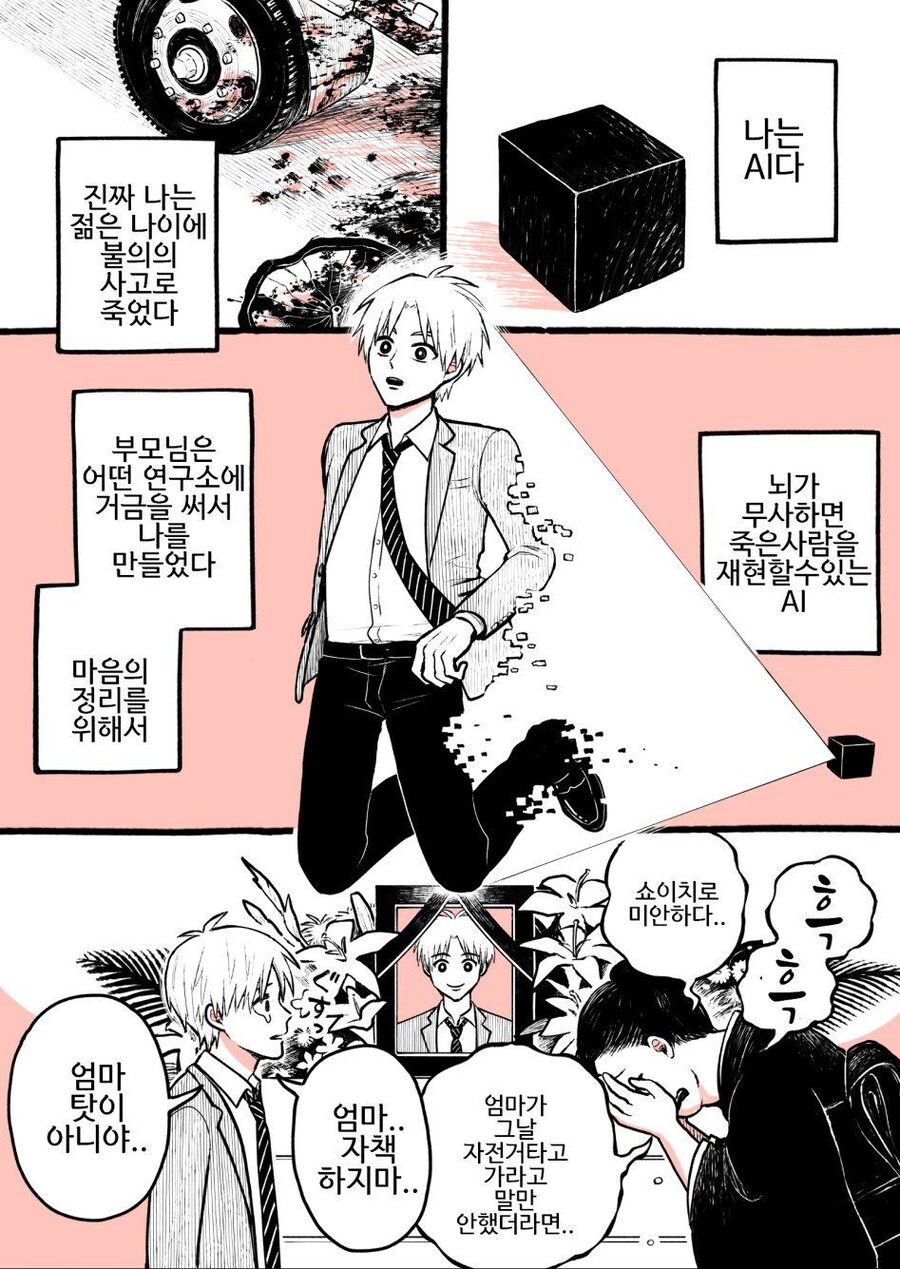 죽은 사람의 뇌를 스캔해서 AI 만들기.manga_1.jpg