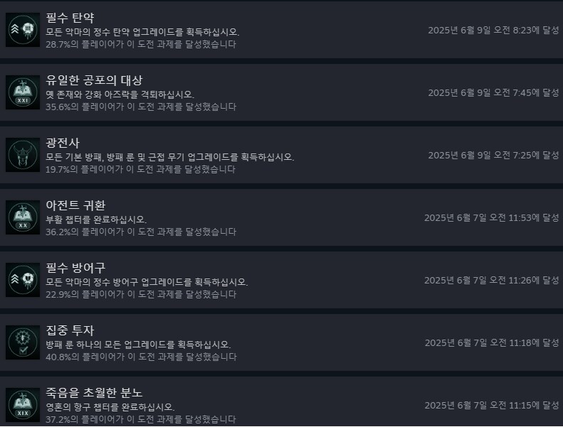 북유게 돼지 스팀 둠 다크에이지스 도전과제+무기 황금스킨 다받음 ㅇㅇ_3.png