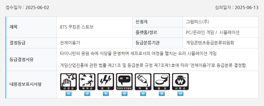 즉시퇴사, 포켓몬 레전즈 Z-A, 아틀리에 신작 등 심의 통과_11.png