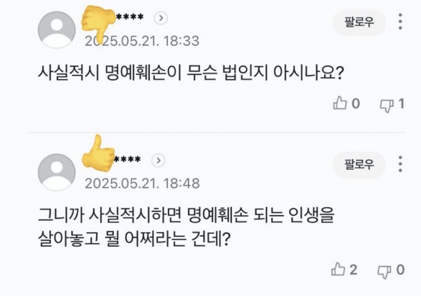 ?? : 사실적시 명예훼손이 무슨 법인지 아시나요?_1.png